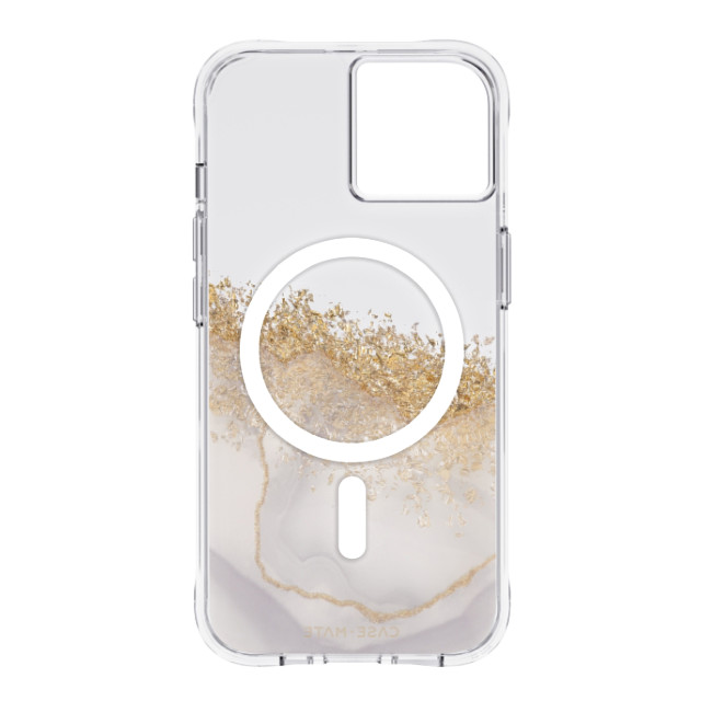 【iPhone14/13 ケース】MagSafe対応・抗菌・3.0m落下耐衝撃 Karat Marbleサブ画像
