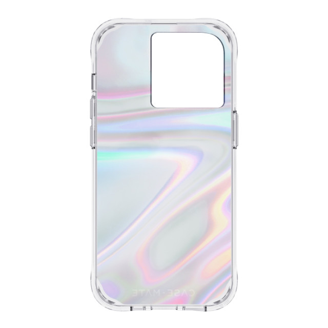 【iPhone14 Pro ケース】抗菌・3.0m落下耐衝撃 Soap Bubble (Iridescent)サブ画像