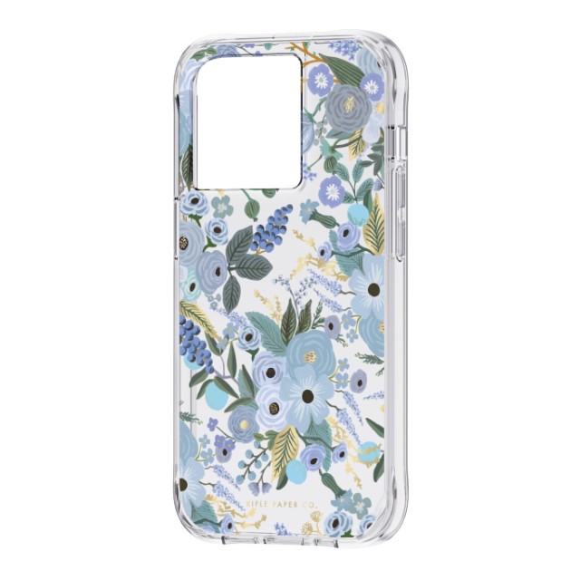 【iPhone14 Pro ケース】RIFLE PAPER CO. 抗菌・3.0m落下耐衝撃 (Garden Party Blue)サブ画像