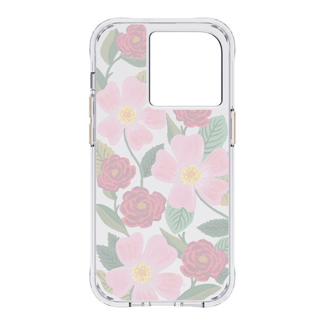 【iPhone14 Pro ケース】RIFLE PAPER CO. 抗菌・3.0m落下耐衝撃 (Rose Garden)サブ画像