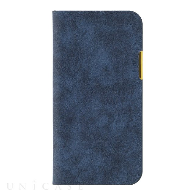 【iPhone14/13 ケース】手帳型ケース Flat. (Navy)