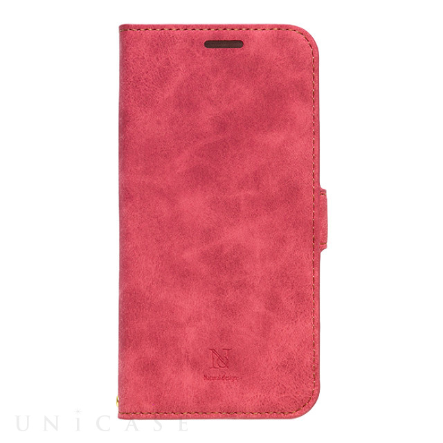 【iPhone14 Plus ケース】手帳型ケース Style Natural (Red)