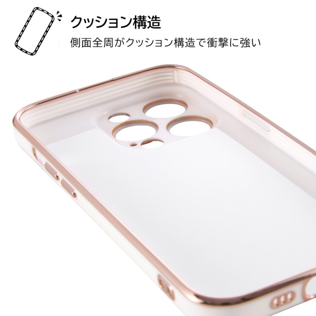 iPhone14 Pro ケース】TPUソフトケース メタリック Felame