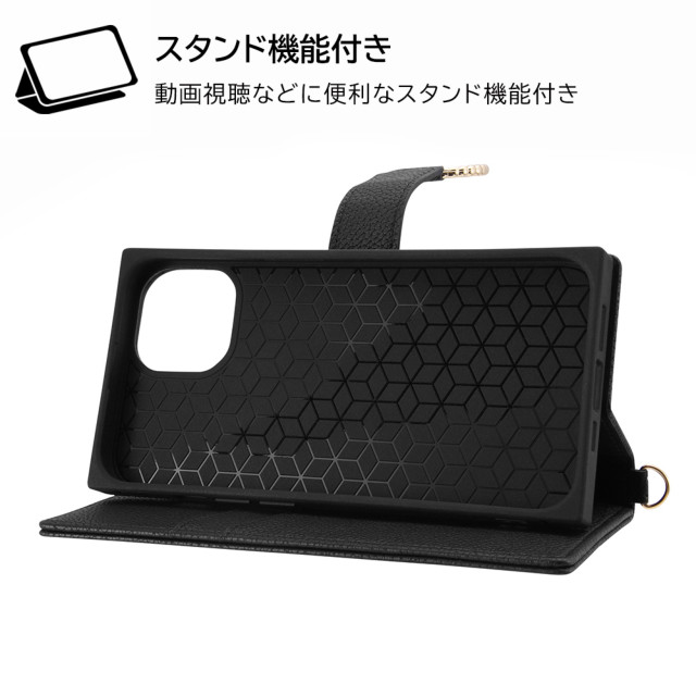 【iPhone14/13 ケース】耐衝撃 手帳型レザーケース  KAKU Ring (ピンク)goods_nameサブ画像