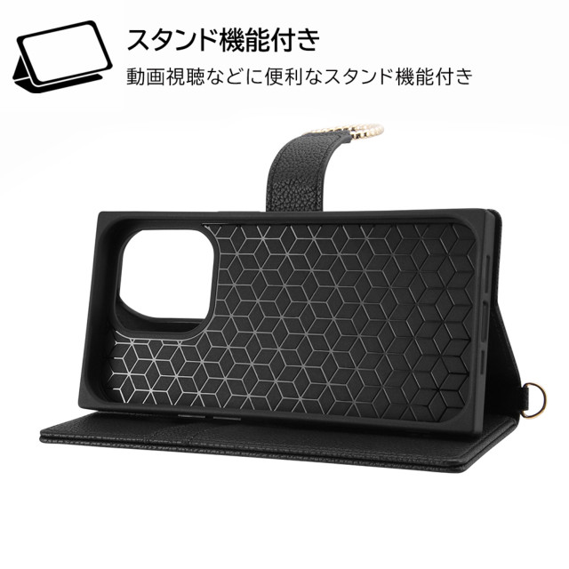 【iPhone14 Pro ケース】耐衝撃 手帳型レザーケース  KAKU Ring (モカ)goods_nameサブ画像