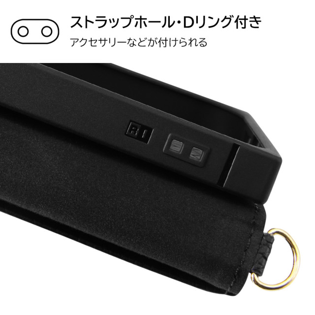 【iPhone14 Plus ケース】耐衝撃 手帳型レザーケース  KAKU Ring (モカ)サブ画像