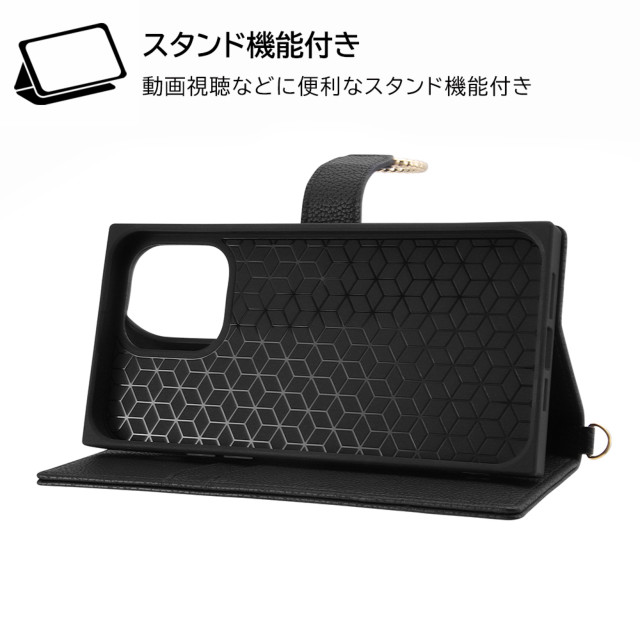 【iPhone14 Pro Max ケース】耐衝撃 手帳型レザーケース  KAKU Ring (ピンク)goods_nameサブ画像