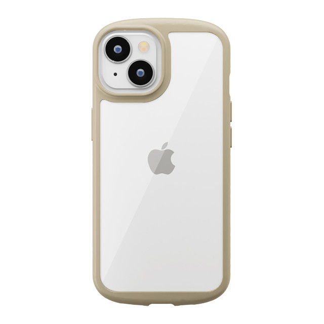 【iPhone14/13 ケース】MagSafe充電器対応 クリアタフケース (ベージュ)サブ画像