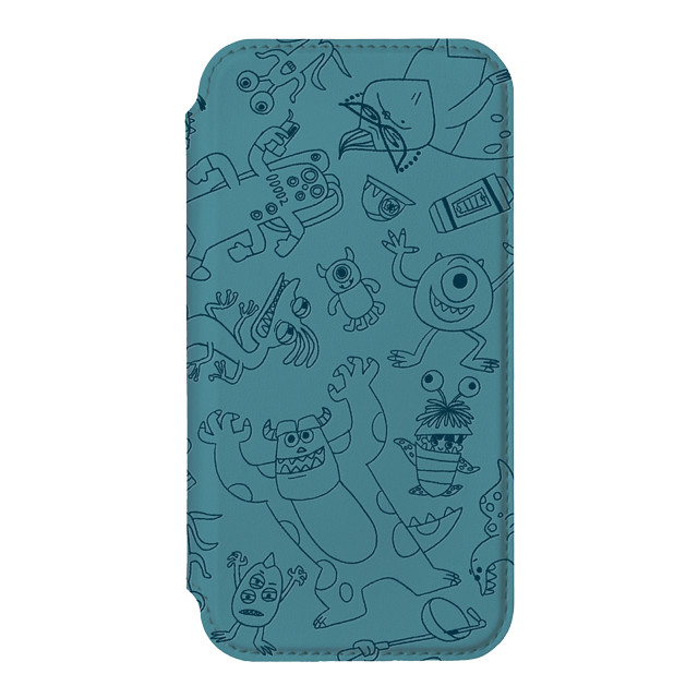 【iPhone14/13 ケース】ガラスフリップケース (モンスターズ・インク)goods_nameサブ画像