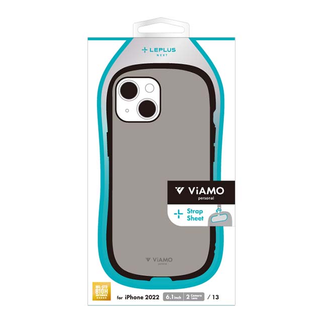 【iPhone14/13 ケース】耐衝撃ハイブリッドケース 「ViAMO personal」 (グレージュ)goods_nameサブ画像