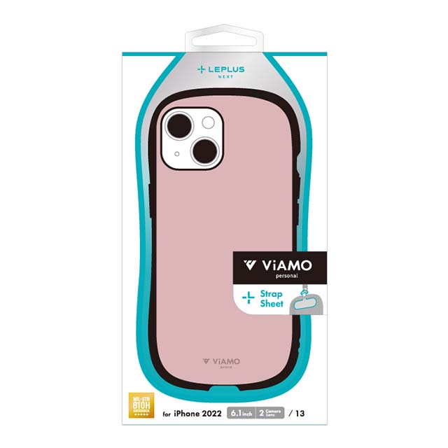 【iPhone14/13 ケース】耐衝撃ハイブリッドケース 「ViAMO personal」 (サクラピンク)goods_nameサブ画像