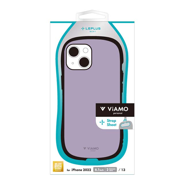 【iPhone14/13 ケース】耐衝撃ハイブリッドケース 「ViAMO personal」 (ラベンダー)goods_nameサブ画像