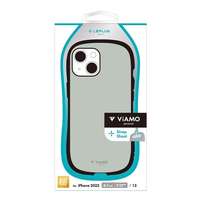 【iPhone14/13 ケース】耐衝撃ハイブリッドケース 「ViAMO personal」 (ピスタチオ)goods_nameサブ画像