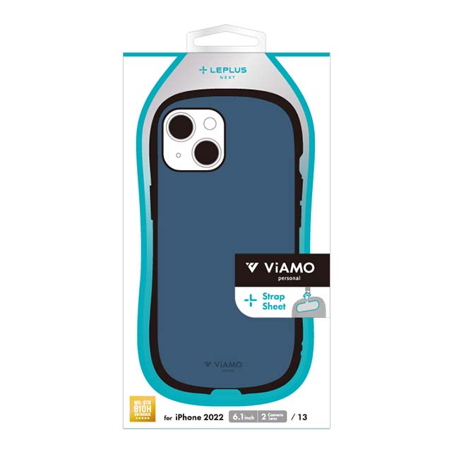 【iPhone14/13 ケース】耐衝撃ハイブリッドケース 「ViAMO personal」 (ダークネイビー)goods_nameサブ画像