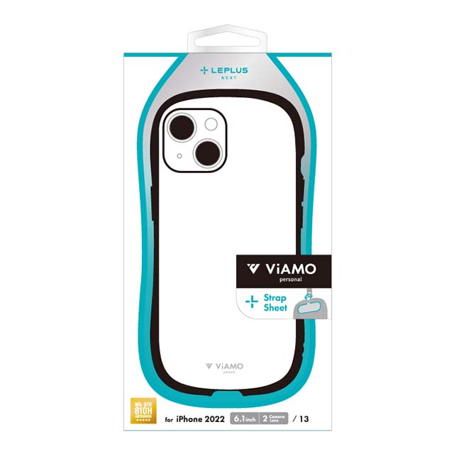 【iPhone14/13 ケース】耐衝撃ハイブリッドケース 「ViAMO personal」 (ソリッドホワイト)goods_nameサブ画像