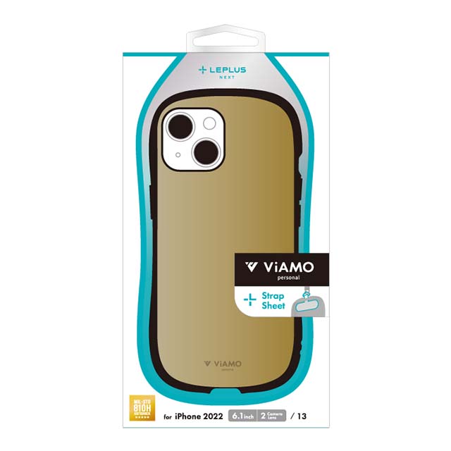 【iPhone14/13 ケース】耐衝撃ハイブリッドケース 「ViAMO personal」 (メタルシャンパン)goods_nameサブ画像