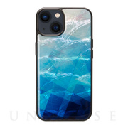 【iPhone14 ケース】天然貝ケース (Blue Lake)