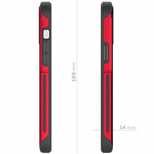 【iPhone14 ケース】Atomic Slim with MagSafe (Red)サブ画像