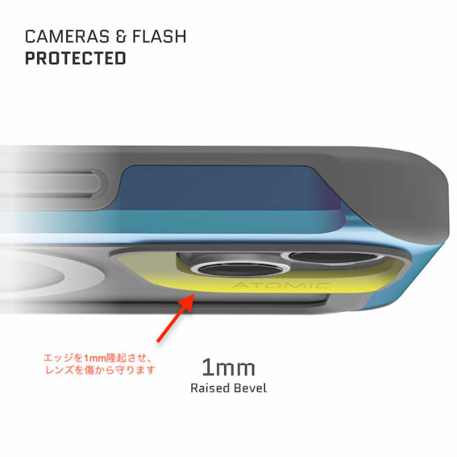 【iPhone14 Plus ケース】Atomic Slim with MagSafe (Prismatic)サブ画像