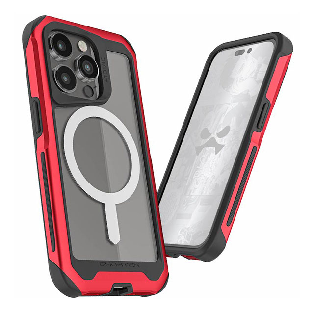 【iPhone14 Pro Max ケース】Atomic Slim with MagSafe (Red)サブ画像