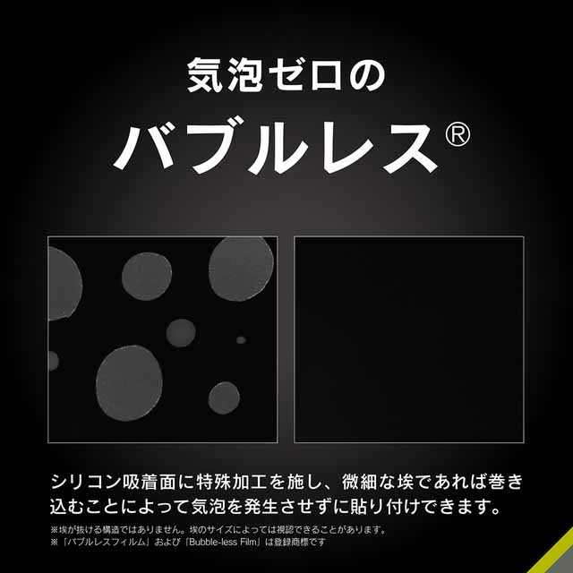 【iPhone14 Pro Max フィルム】[FLEX 3D] 黄色くならないブルーライト低減 複合フレームガラス (ブラック)サブ画像