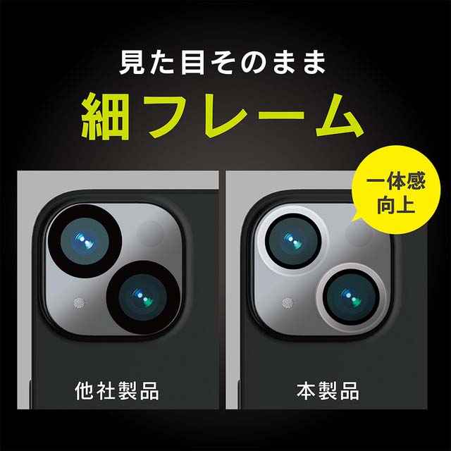 【iPhone14 フィルム】[PicPro] Dragontrail クリア レンズ保護ガラス 光沢サブ画像