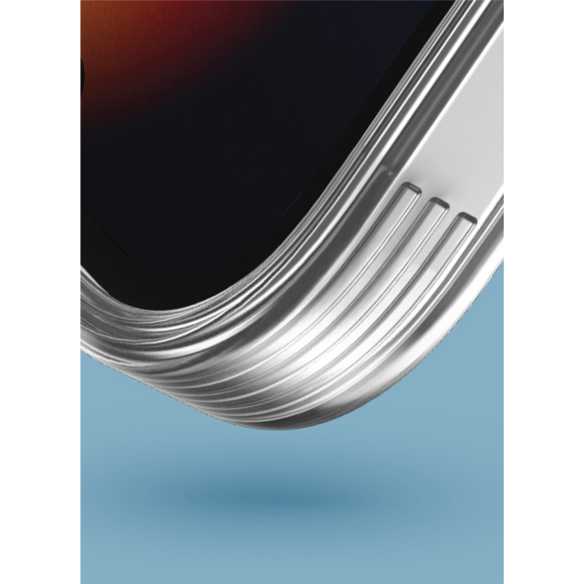 【iPhone14 Plus ケース】HYBRID AIR FENDER - NUDE (TRANSPARENT)サブ画像