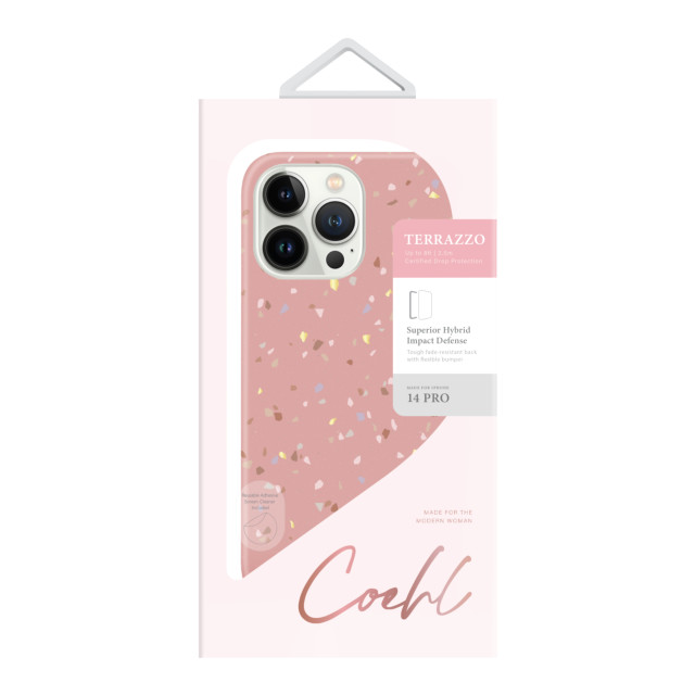 【iPhone14 Pro ケース】COEHL TERRAZZO - CORAL PINK (CORAL PINK)サブ画像