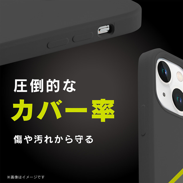 【iPhone14/13 ケース】[Cushion] MagSafe対応 シリコンケース (ブラック)goods_nameサブ画像