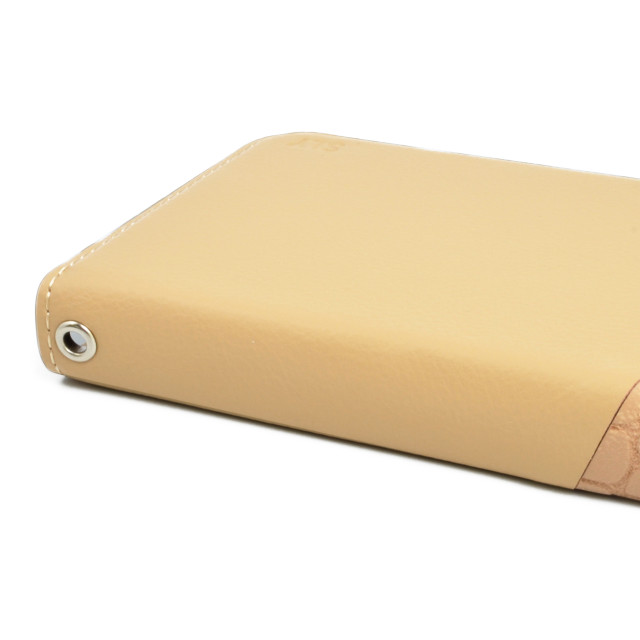 【iPhone14/13 ケース】SLY ハーフクロコ手帳 (BEIGE)サブ画像