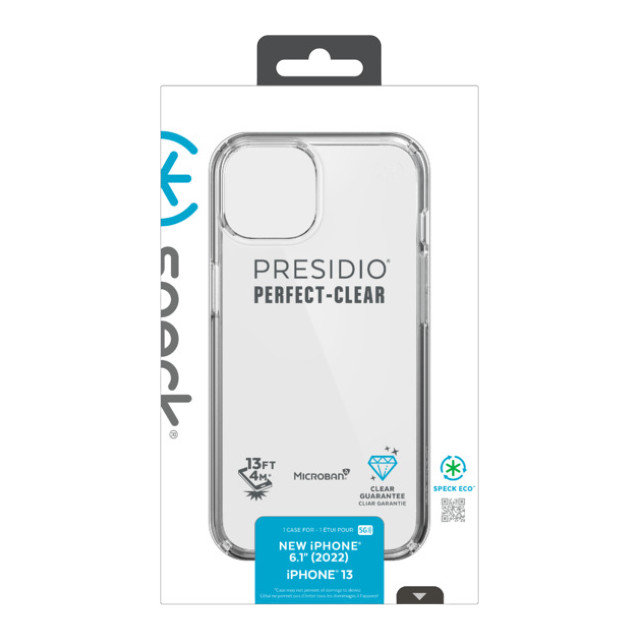 【iPhone14/13 ケース】Presidio Perfect Clear (Clear/Clear)サブ画像