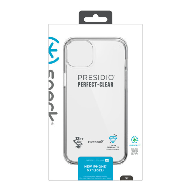 【iPhone14 Plus ケース】Presidio Perfect Clear (Clear/Clear)サブ画像