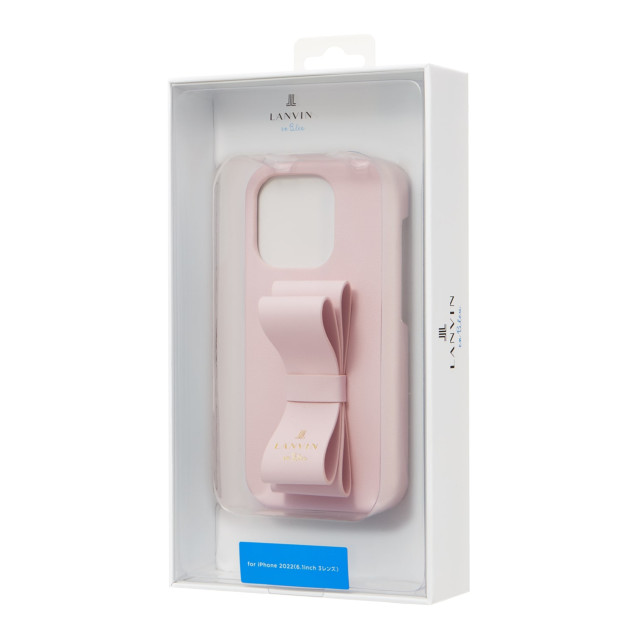 【iPhone14 Pro ケース】Slim Wrap Case Stand ＆ Ring Ribbon (Sakura Pink)サブ画像