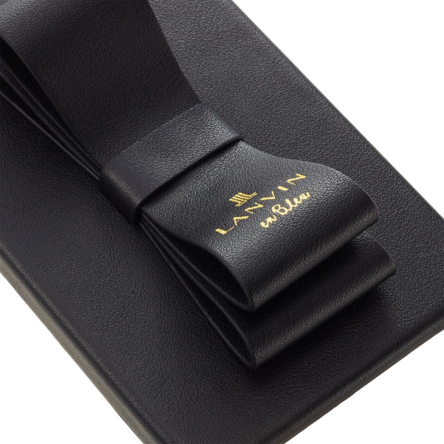 【iPhone14 Pro ケース】Slim Wrap Case Stand ＆ Ring Ribbon (Black)goods_nameサブ画像