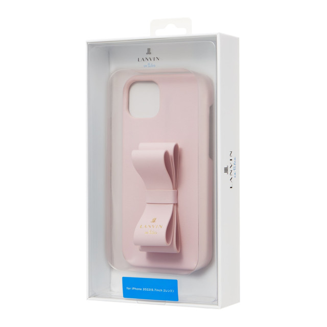 【iPhone14 Plus ケース】Slim Wrap Case Stand ＆ Ring Ribbon (Sakura Pink)サブ画像