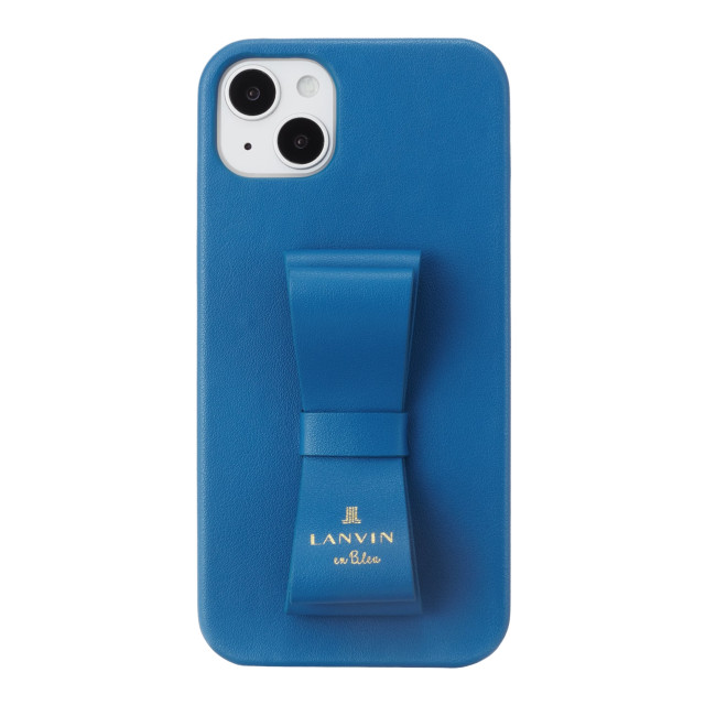 【iPhone14 Plus ケース】Slim Wrap Case Stand ＆ Ring Ribbon (Navy)サブ画像