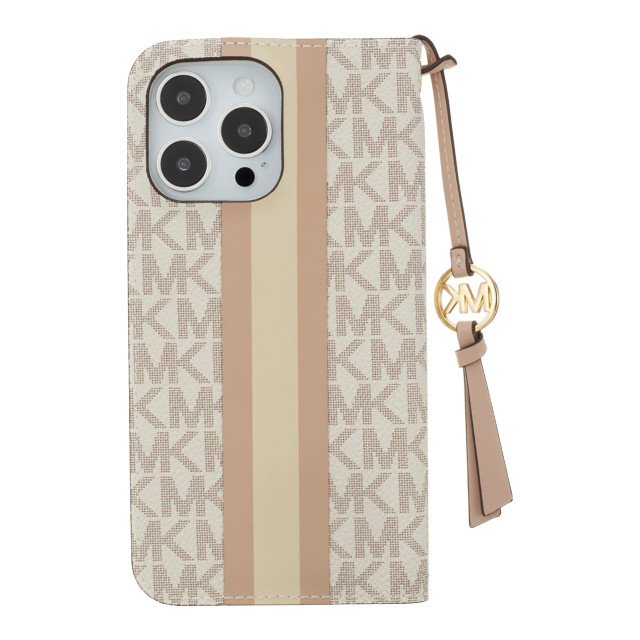 【iPhone14 Pro Max ケース】Folio Case Stripe with Tassel Charm for MagSafe (Vanilla)goods_nameサブ画像