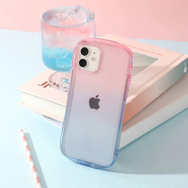 【iPhone14 Plus ケース】iFace Look in Clear Lollyケース (ピーチ/サファイア)サブ画像