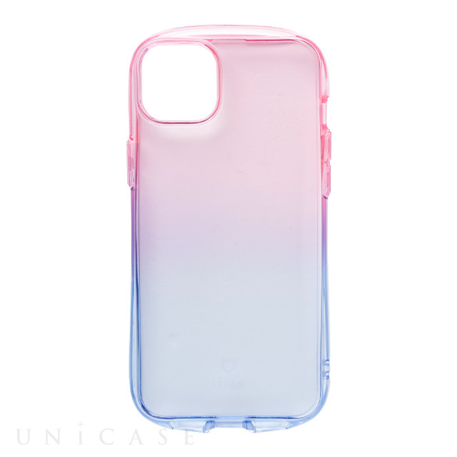 【iPhone14 Plus ケース】iFace Look in Clear Lollyケース (ピーチ/サファイア)