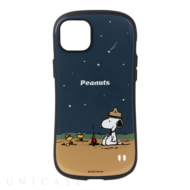 【iPhone14 Plus ケース】PEANUTS iFace First Classケース (ビーグル・スカウト/焚き火)