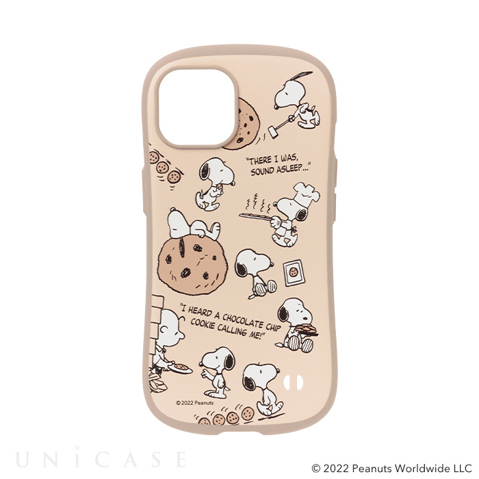 【iPhone14 ケース】PEANUTS iFace First Class Cafeケース (チョコチップクッキー)