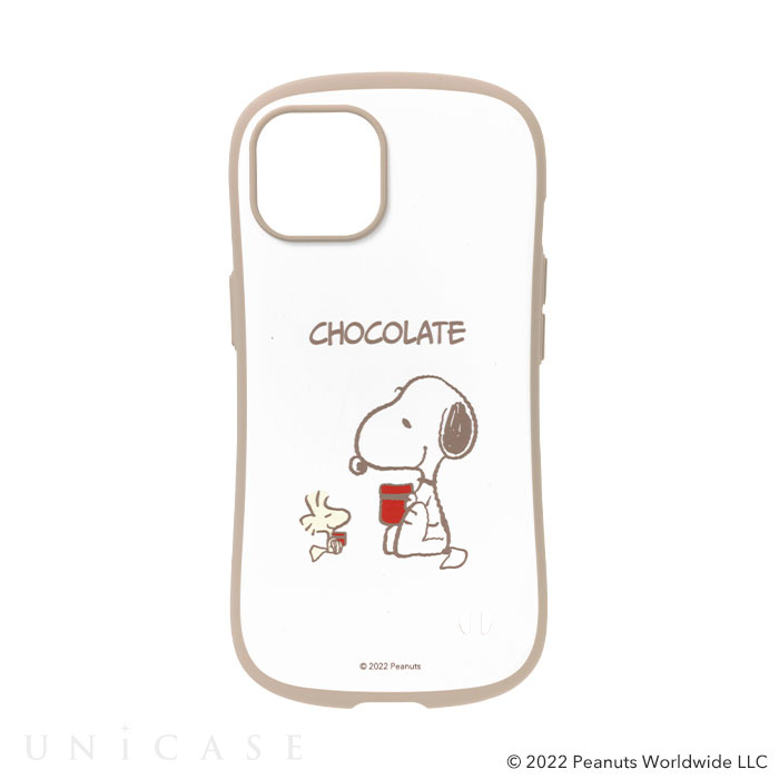 【iPhone14 ケース】PEANUTS iFace First Class Cafeケース (スヌーピー/ココア)