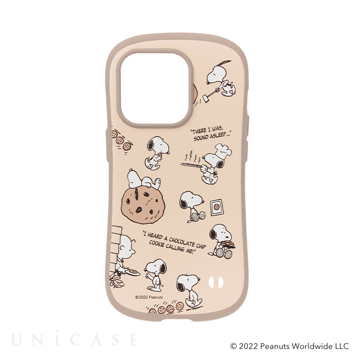 【iPhone14 Pro ケース】PEANUTS iFace First Class Cafeケース (チョコチップクッキー)