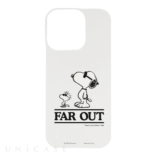 【iPhone14 Pro】PEANUTS iFace Reflection専用インナーシート (スヌーピー＆ウッドストック/クール)