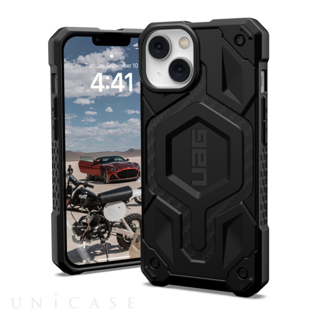 【iPhone14/13 ケース】UAG MagSafe対応 MONARCH PRO (カーボンファイバー)