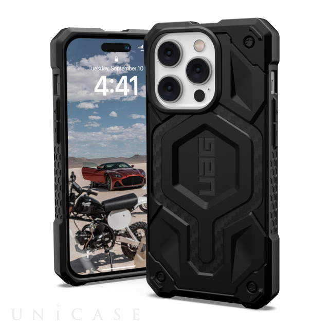 【iPhone14 Pro ケース】UAG MagSafe対応 MONARCH PRO (カーボンファイバー)