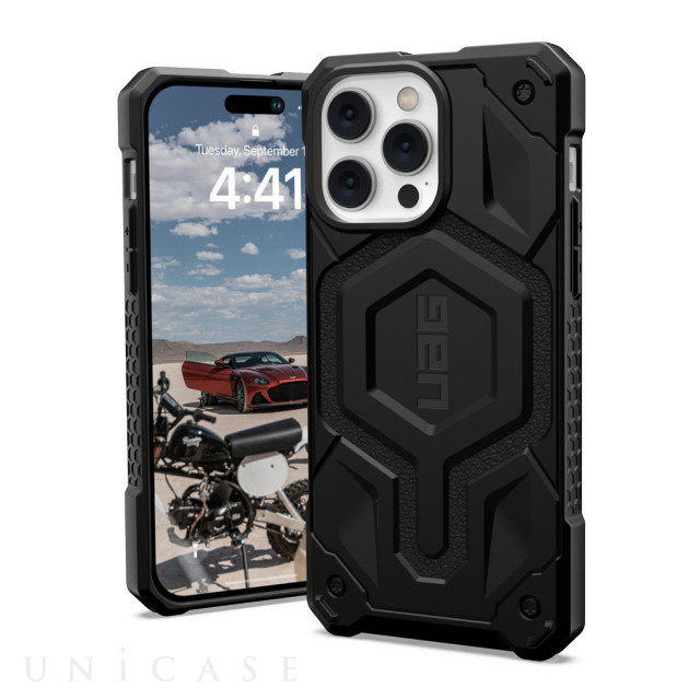 【iPhone14 Pro Max ケース】UAG MagSafe対応 MONARCH PRO (ブラック)