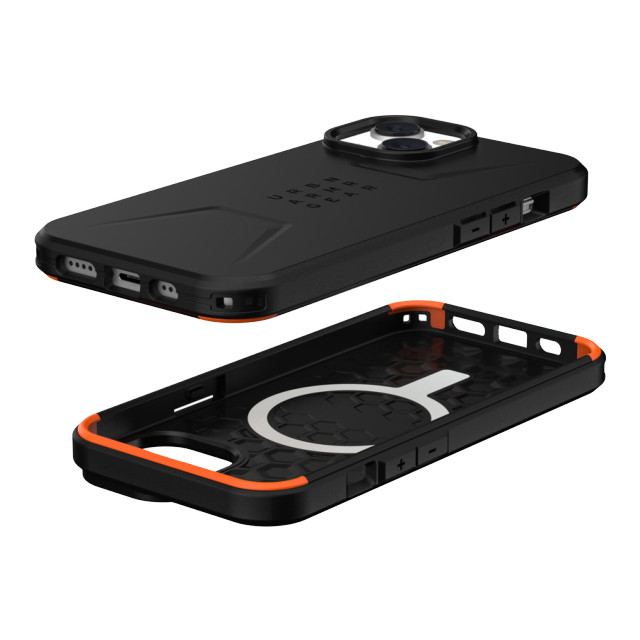 【iPhone14/13 ケース】UAG MagSafe対応 CIVILIAN (ブラック)サブ画像