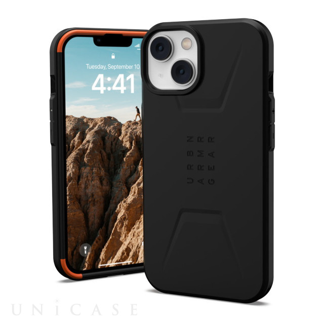 【iPhone14/13 ケース】UAG MagSafe対応 CIVILIAN (ブラック)