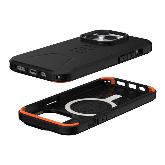 【iPhone14 Pro ケース】UAG MagSafe対応 CIVILIAN (ブラック)サブ画像